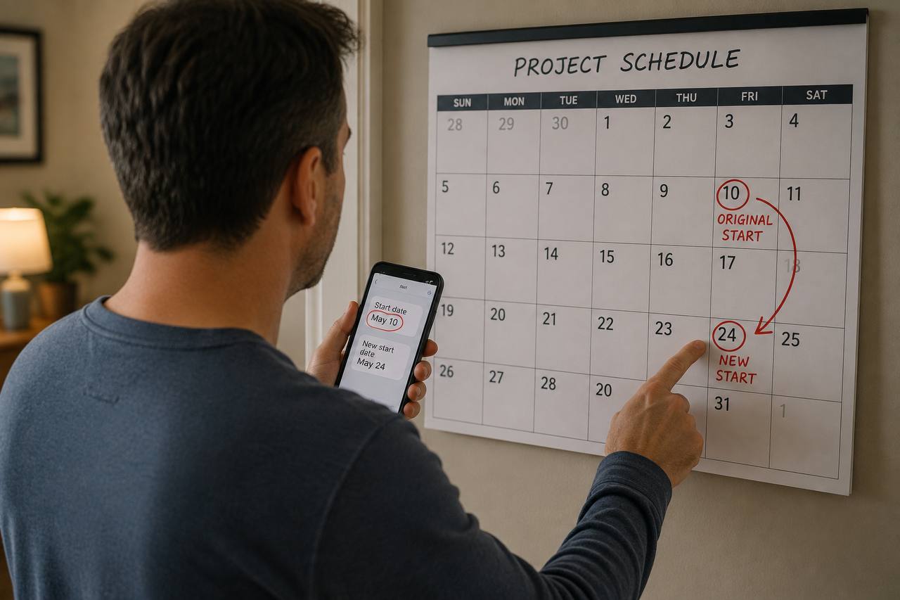 Why a Construction Project Falls Behind Schedule Even When the Contractor Estimated the Timeline Correctly