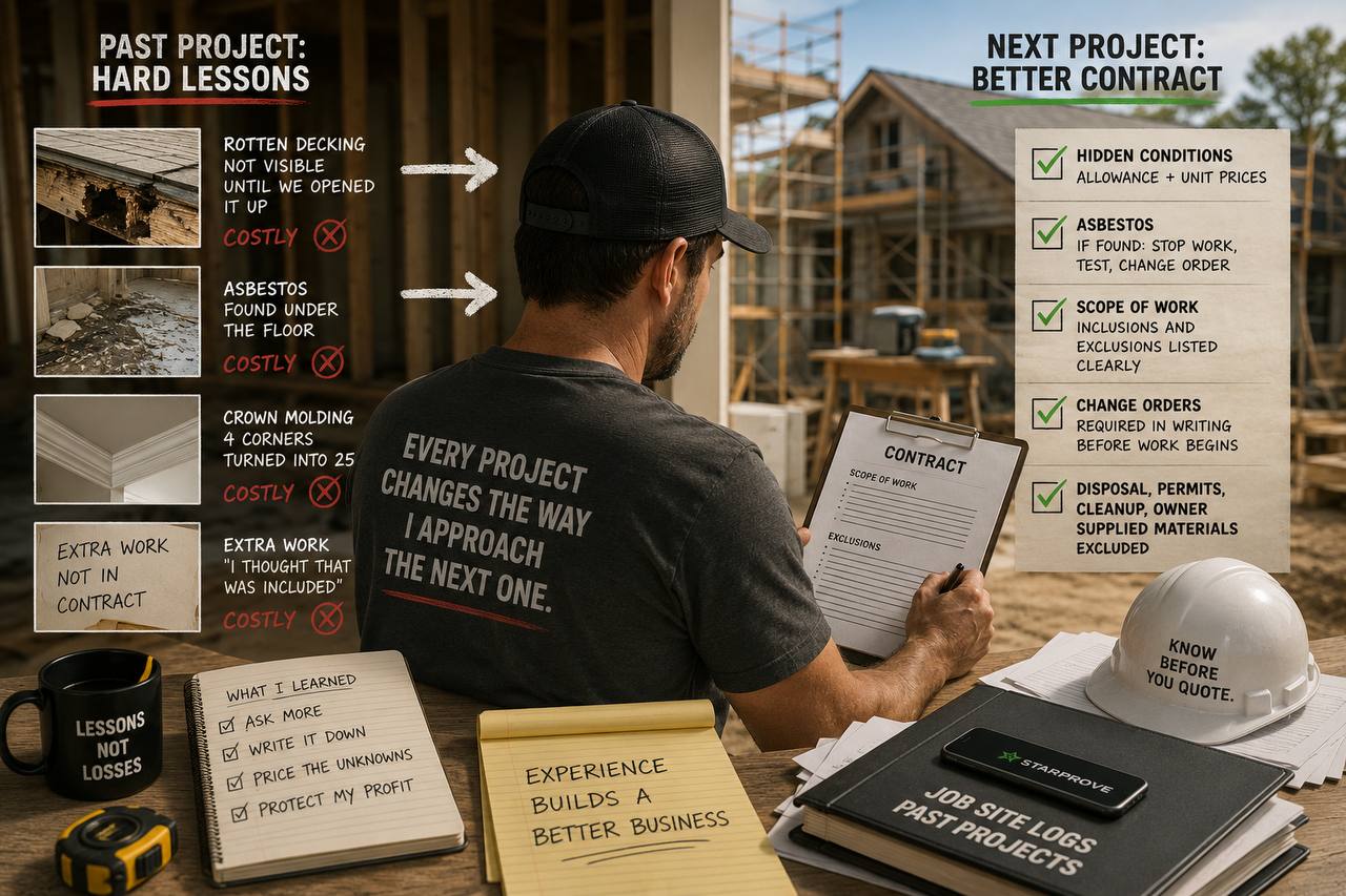 How a Past Project Shapes the Next Contract