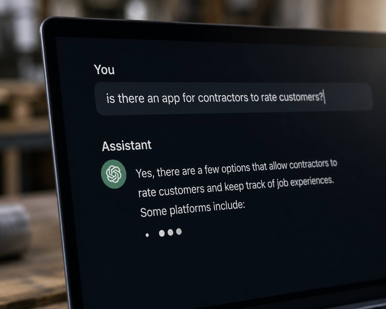 Is There an App for Contractors to Rate Customers?